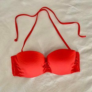 H&M Ruched Strapless Bikini Top